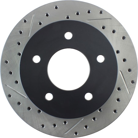 Sport Drilled/Slotted Brake Rotor,127.66022R